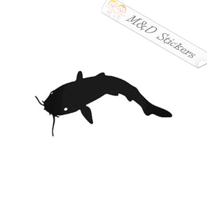 Catfish (4.5" - 30") Vinyl Decal in Different colors & size for Cars/Bikes/Windows