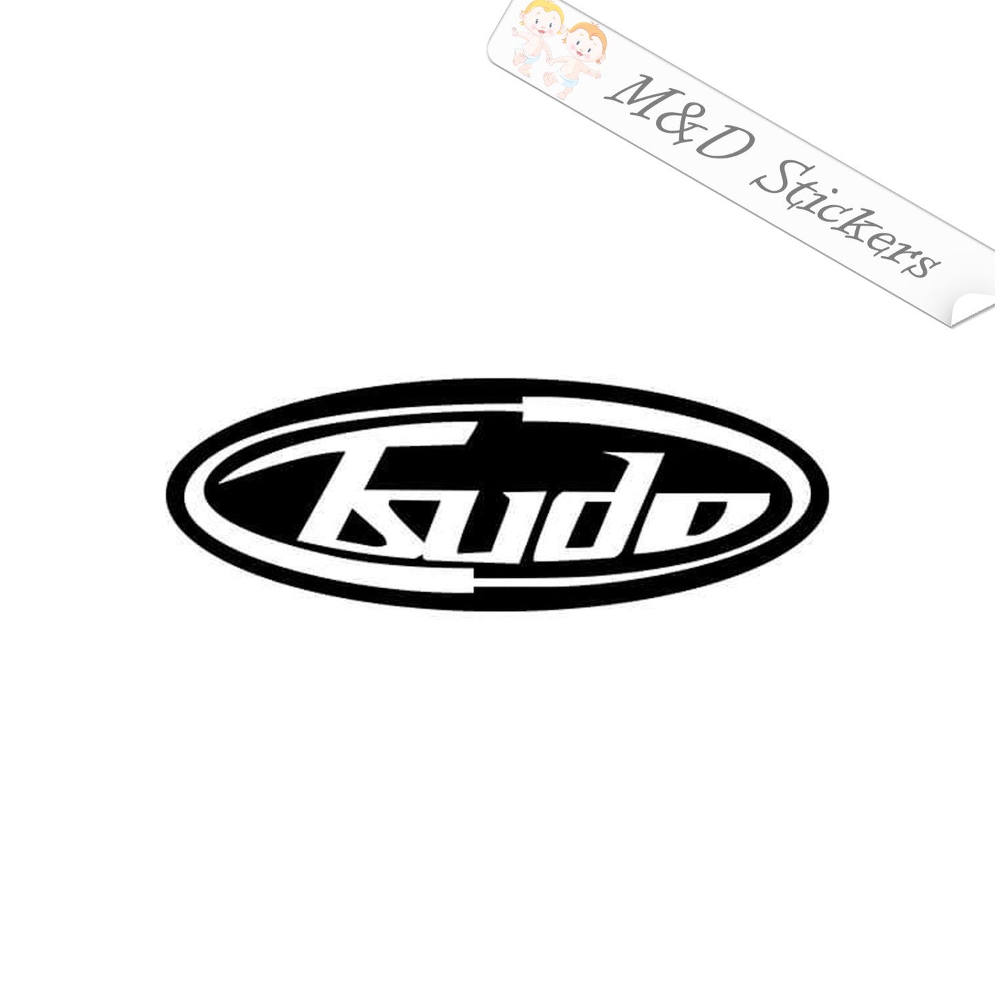 Tsudo Exhaust Logo (4.5" - 30") Vinyl Decal in Different colors & size for Cars/Bikes/Windows