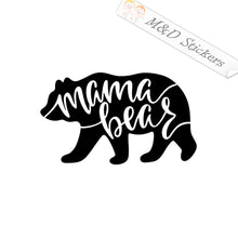 Mama bear (4.5" - 30") Vinyl Decal in Different colors & size for Cars/Bikes/Windows