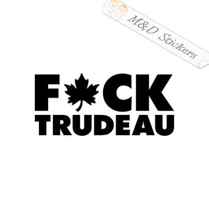 Fuck Trudeau (4.5" - 30") Vinyl Decal in Different colors & size for Cars/Bikes/Windows
