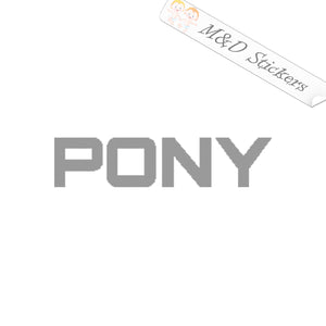 Pony tools Logo (4.5" - 30") Vinyl Decal in Different colors & size for Cars/Bikes/Windows