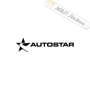 2x Autostar Camping RV Trailers Logo Vinyl Decal Sticker Different colors & size for Cars/Bikes/Windows