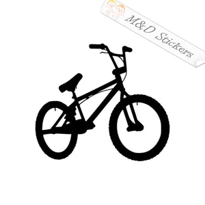 BMX Bicycle (4.5" - 30") Vinyl Decal in Different colors & size for Cars/Bikes/Windows