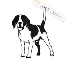 Beagle (4.5" - 30") Vinyl Decal in Different colors & size for Cars/Bikes/Windows
