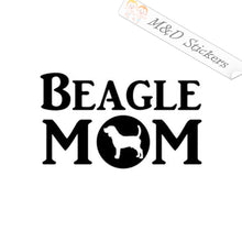 Beagle Mom (4.5" - 30") Vinyl Decal in Different colors & size for Cars/Bikes/Windows