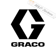 Graco tools Logo (4.5" - 30") Vinyl Decal in Different colors & size for Cars/Bikes/Windows