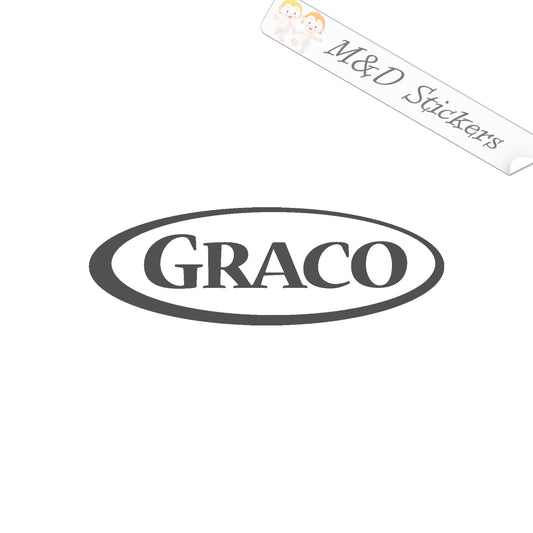 Graco baby products Logo (4.5" - 30") Vinyl Decal in Different colors & size for Cars/Bikes/Windows