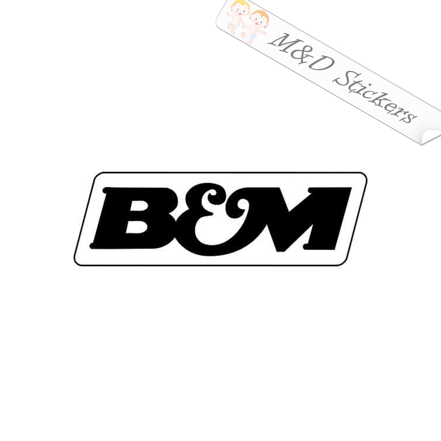 Bml Sticker B&M Logo (4.5