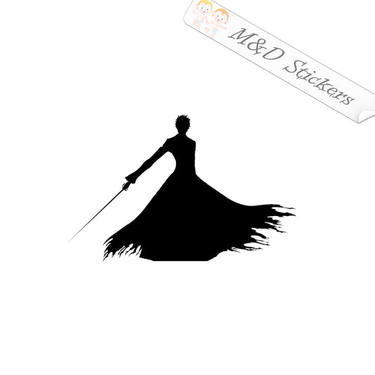 2x Bleach Ichigo Vinyl Decal Sticker Different colors & size for Cars/Bikes/Windows