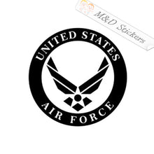 US Air Force (4.5" - 30") Vinyl Decal in Different colors & size for Cars/Bikes/Windows