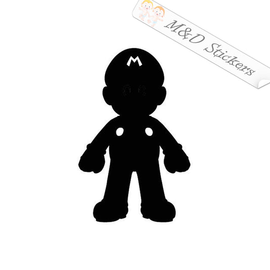 Super Mario Video Game (4.5" - 30") Vinyl Decal in Different colors & size for Cars/Bikes/Windows