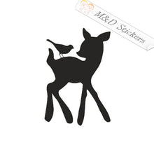 2x Bambi Vinyl Decal Sticker Different colors & size for Cars/Bikes/Windows