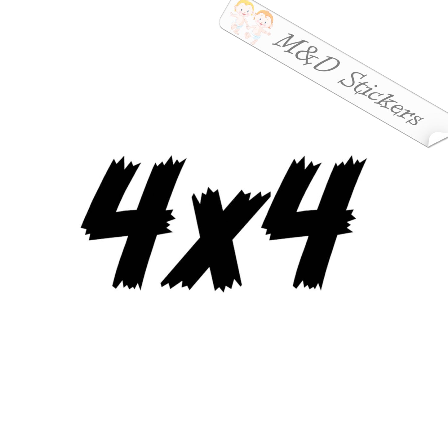 4x4 OffRoad Vinyl Decal Sticker Different colors & size for Cars/Trucks/SUVs/Windows