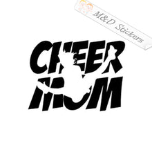 Cheer mom (4.5" - 30") Vinyl Decal in Different colors & size for Cars/Bikes/Windows