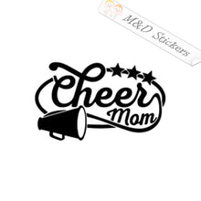 Cheer mom (4.5" - 30") Vinyl Decal in Different colors & size for Cars/Bikes/Windows