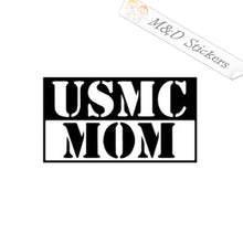 USMC mom (4.5" - 30") Vinyl Decal in Different colors & size for Cars/Bikes/Windows