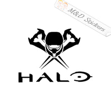 Halo Video Game Master Chief (4.5" - 30") Vinyl Decal in Different colors & size for Cars/Bikes/Windows