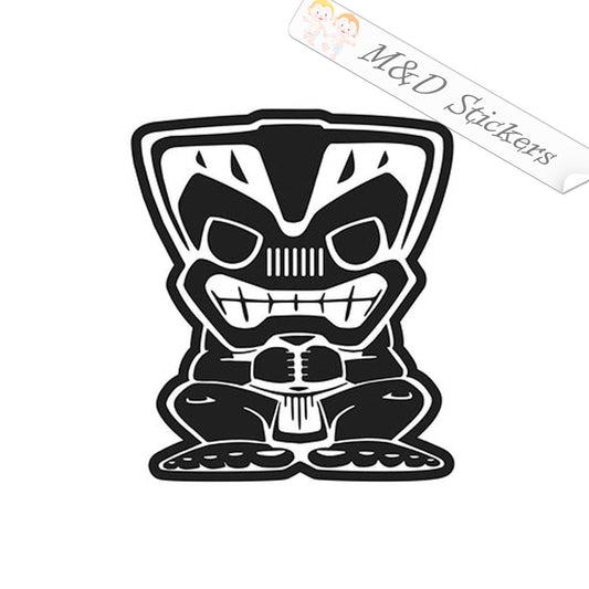 Jeep Wrangler Islander Tiki Bob (4.5" - 30") Vinyl Decal in Different colors & size for Cars/Bikes/Windows