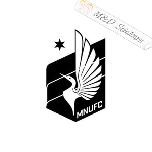 MLS Minnesota United Football Club Soccer Logo (4.5" - 30") Decal in Different colors & size for Cars/Bikes/Windows