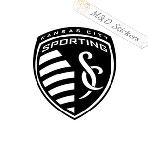 MLS Sporting Kansas City Football Club Soccer Logo (4.5" - 30") Decal in Different colors & size for Cars/Bikes/Windows