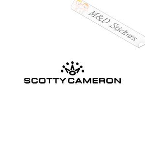 Scotty Cameron golf Logo (4.5" - 30") Vinyl Decal in Different colors & size for Cars/Bikes/Windows