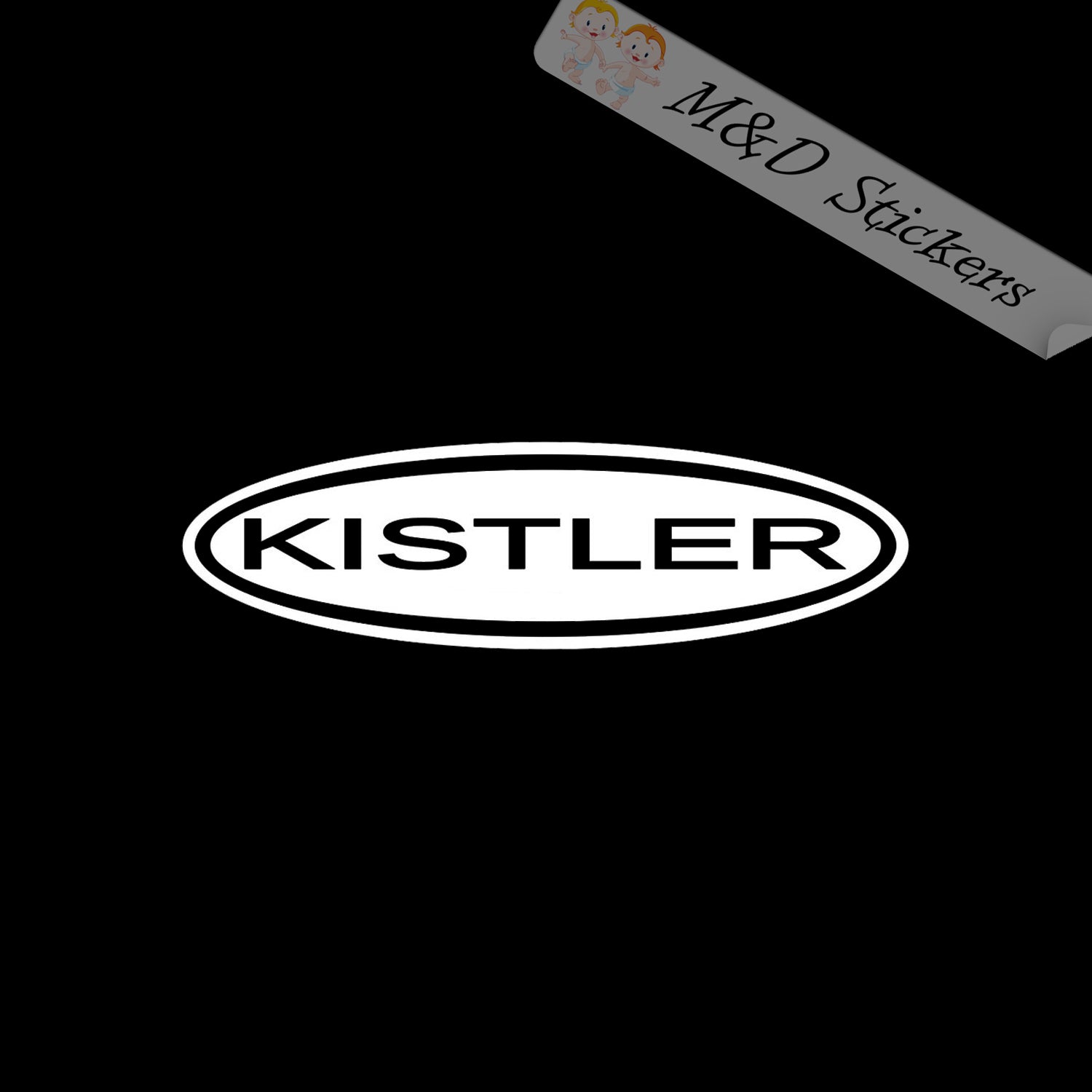 Kistler Fishing Rods (4.5 - 30) Vinyl Decal in Different colors & si –  M&D Stickers