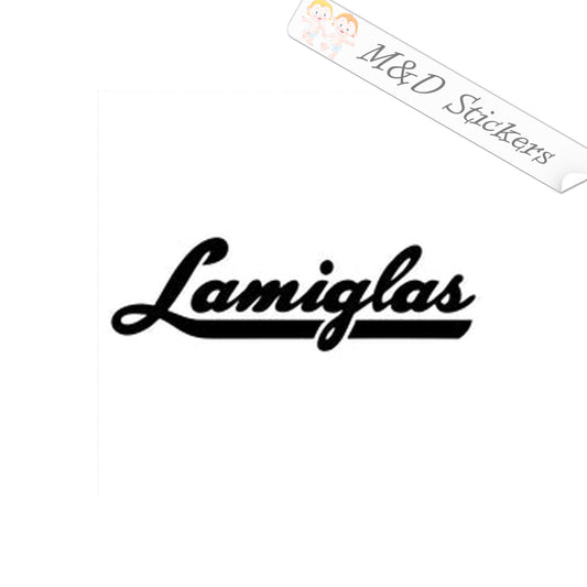Lamiglas Fishing Rods (4.5" - 30") Vinyl Decal in Different colors & size for Cars/Bikes/Windows