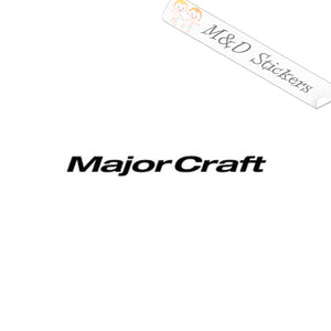 Major Craft Fishing Rods (4.5" - 30") Vinyl Decal in Different colors & size for Cars/Bikes/Windows