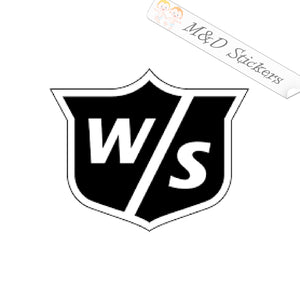 Wilson Staff golf balls Logo (4.5" - 30") Vinyl Decal in Different colors & size for Cars/Bikes/Windows