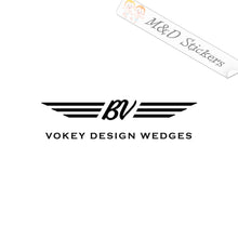 Vokey Design Wedges Logo (4.5" - 30") Vinyl Decal in Different colors & size for Cars/Bikes/Windows