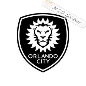 MLS Orlando City Football Club Soccer Logo (4.5" - 30") Decal in Different colors & size for Cars/Bikes/Windows