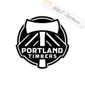 MLS Portland Timbers Football Club Soccer Logo (4.5" - 30") Decal in Different colors & size for Cars/Bikes/Windows