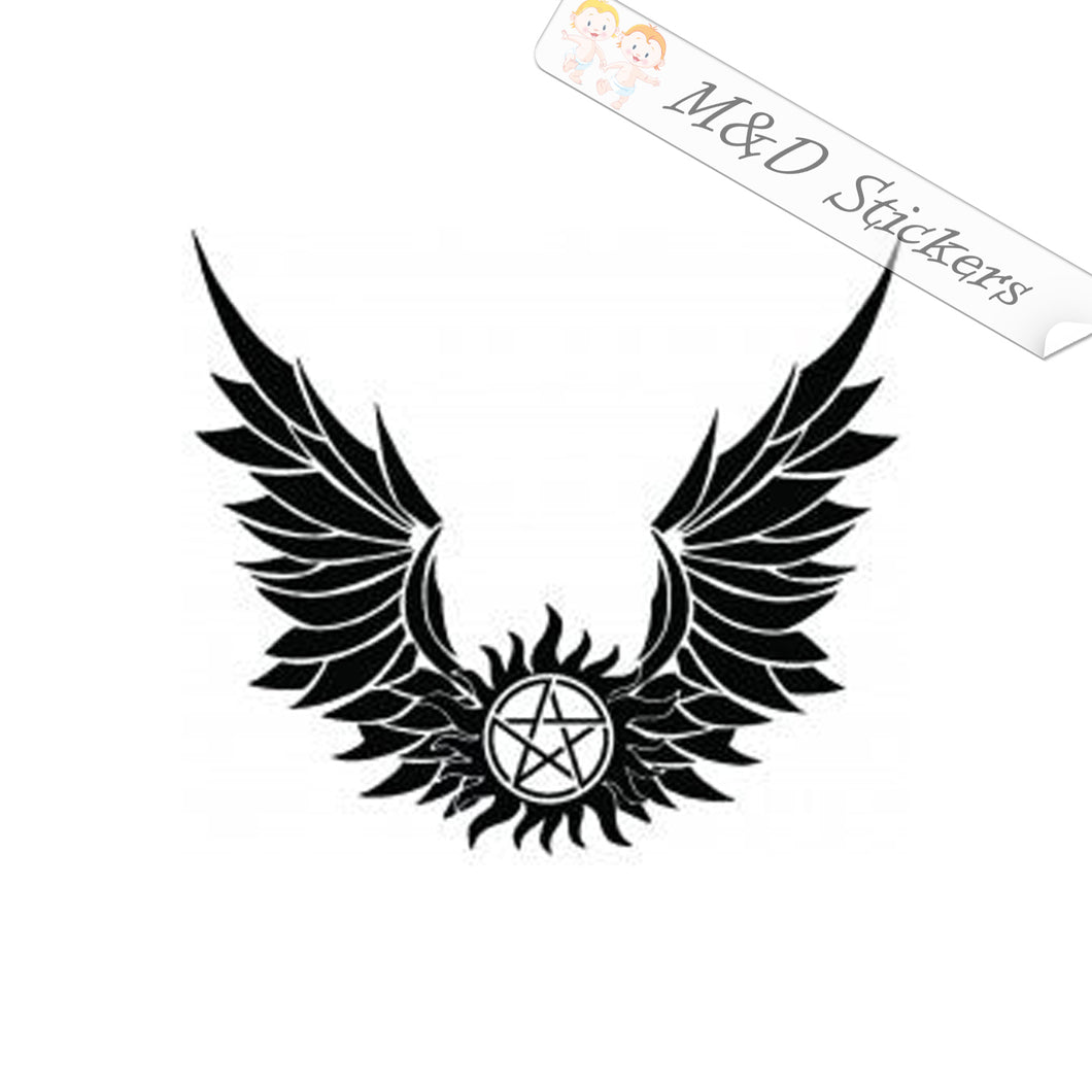 Supernatural Anti Possession Symbol with wings TV show (4.5