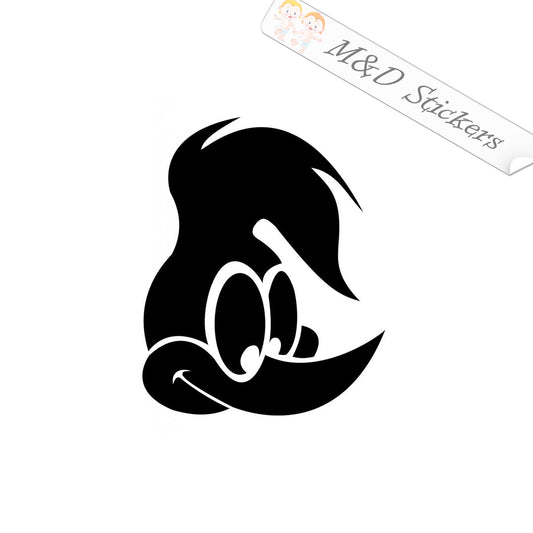 Woody Woodpecker (4.5" - 30") Vinyl Decal in Different colors & size for Cars/Bikes/Windows