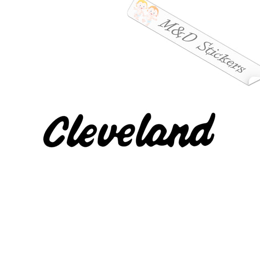 Cleveland golf Logo (4.5" - 30") Vinyl Decal in Different colors & size for Cars/Bikes/Windows