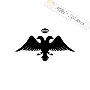Byzantine double headed eagle (4.5" - 30") Decal in Different colors & size for Cars/Bikes/Windows