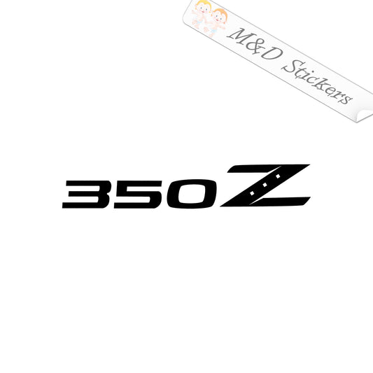 Nissan 350z script (4.5" - 30") Vinyl Decal in Different colors & size for Cars/Bikes/Windows