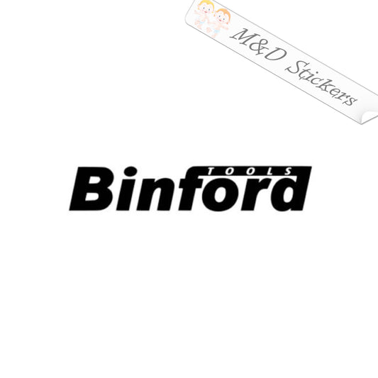 Binford tools Logo (4.5" - 30") Vinyl Decal in Different colors & size for Cars/Bikes/Windows