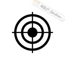 2x Hunting Crosshair Target Vinyl Decal Sticker Different colors & size for Cars/Bikes/Windows