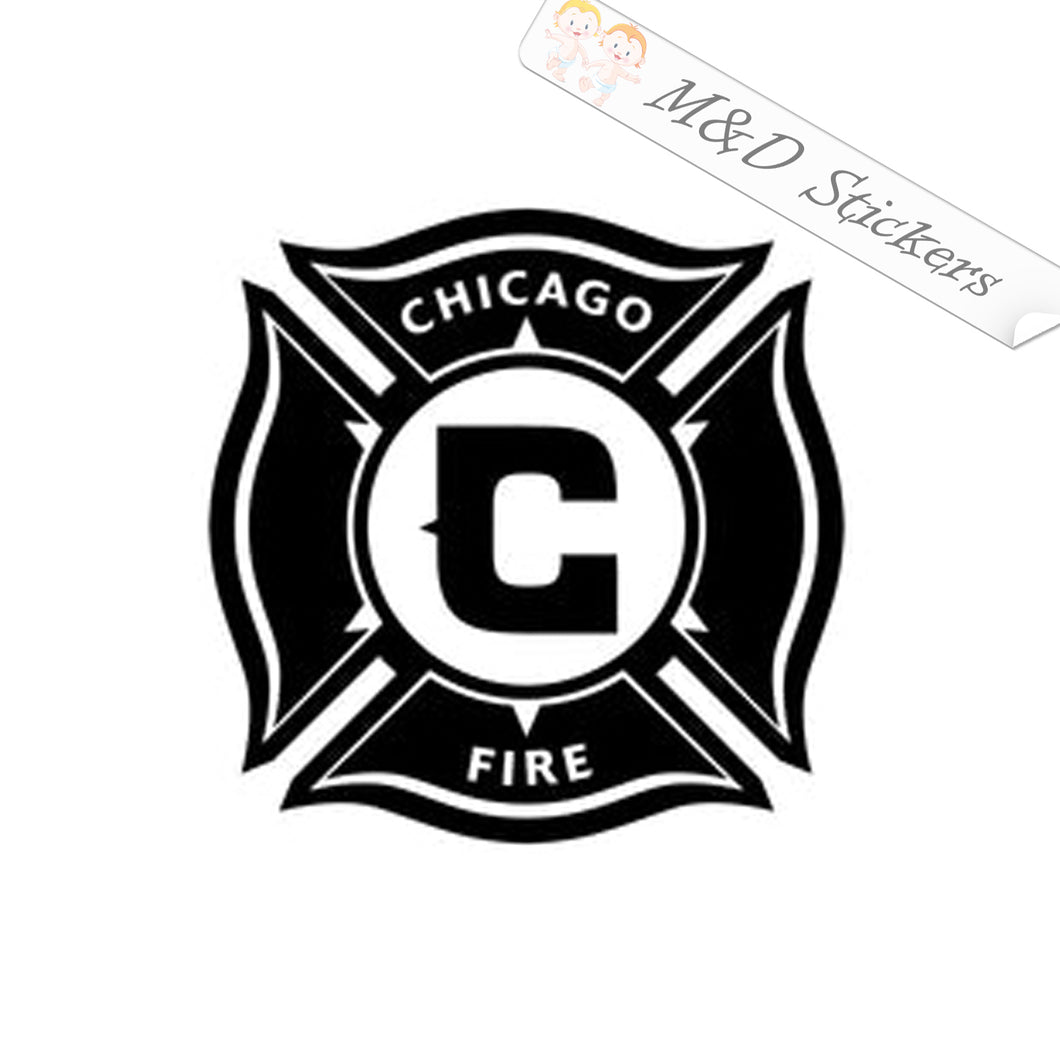 MLS Chicago Fire FC Football Club Soccer Logo (4.5