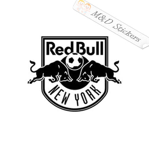 MLS New York Red Bulls Soccer Logo (4.5" - 30") Decal in Different colors & size for Cars/Bikes/Windows