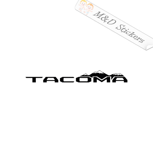 Toyota Tacoma (4.5" - 30") Vinyl Decal in Different colors & size for Cars/Bikes/Windows