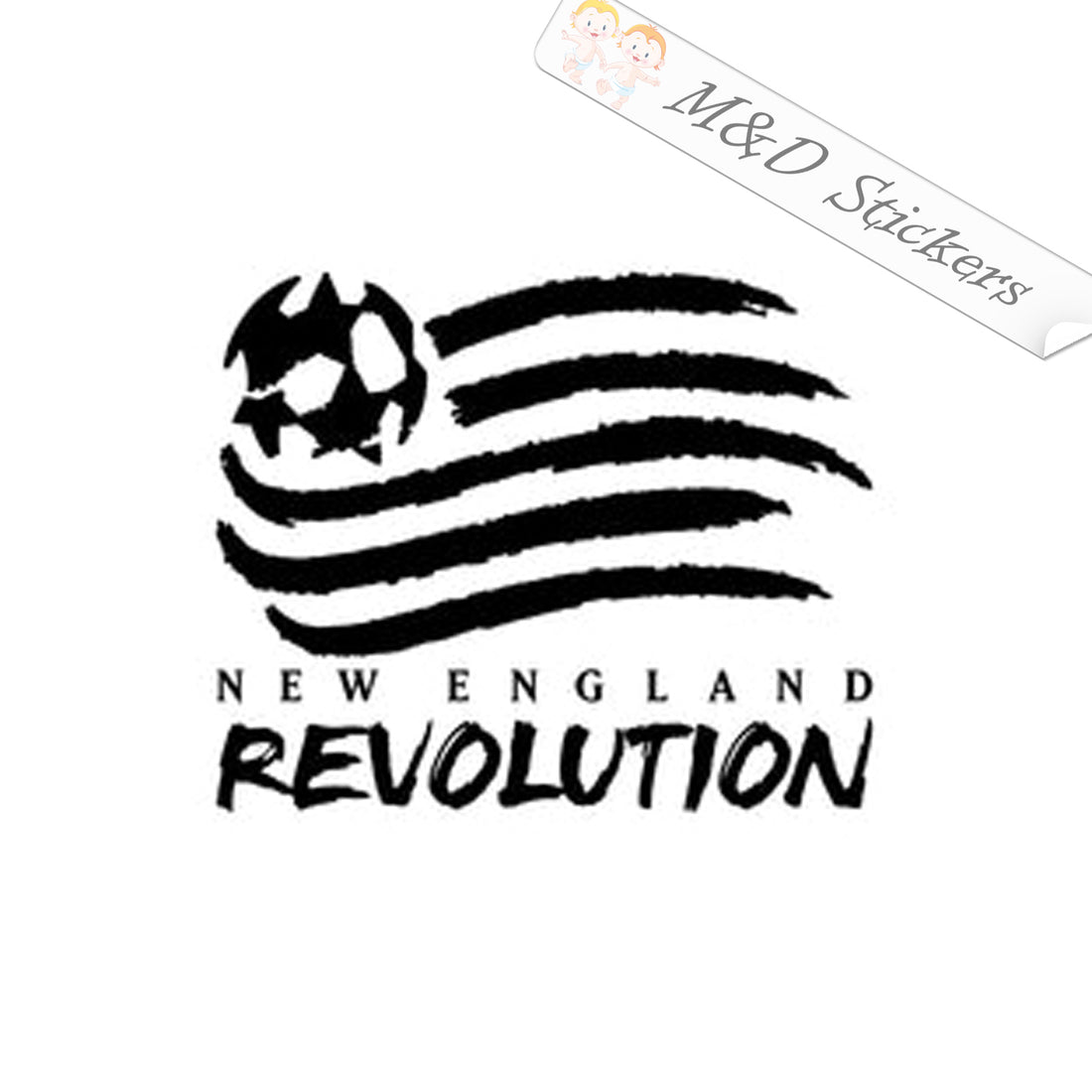 Mls Next Sticker MLS New England Revolution Football Club Soccer Logo (4.5