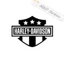 Harley-Davidson bar and shield Stars and stripes (4.5" - 30") Vinyl Decal in Different colors & size for Cars/Bikes/Windows