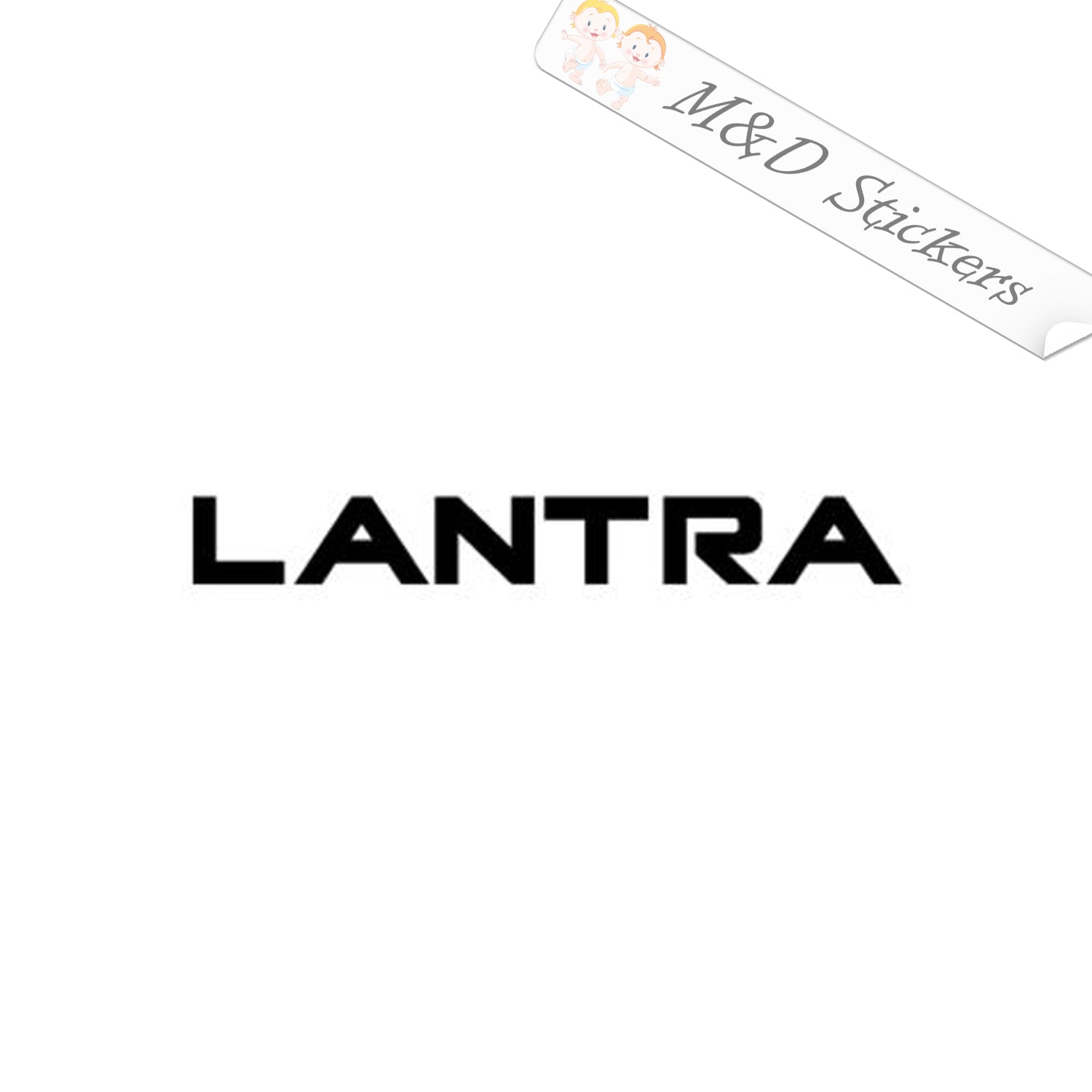Hyundai Lantra script (4.5 - 30) Vinyl Decal in Different colors & s –  M&D Stickers