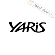 Toyota Yaris Script (4.5" - 30") Vinyl Decal in Different colors & size for Cars/Bikes/Windows