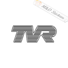 TVR Motors Company Cars Logo (4.5" - 30") Vinyl Decal in Different colors & size for Cars/Bikes/Windows