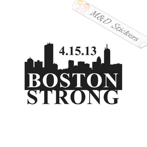 Boston Strong (4.5" - 30") Vinyl Decal in Different colors & size for Cars/Bikes/Windows