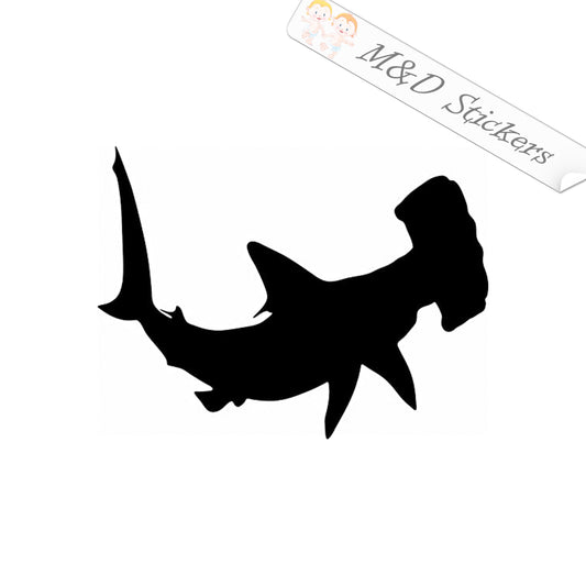 Hammerhead Shark (4.5" - 30") Vinyl Decal in Different colors & size for Cars/Bikes/Windows