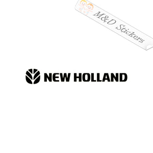 New Holland Tractors Logo (4.5" - 30") Vinyl Decal in Different colors & size for Cars/Bikes/Windows